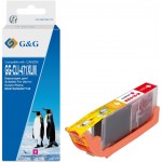 Картридж струйный G&G GG-CLI-471XLM пурпурный (10.8мл) для Canon TS5040/MG5740/MG6840/MG7740