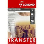 Термотрансфер Lomond 0808325 A3/140г/м2/50л./черный для струйной печати