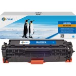 Картридж лазерный G&G GG-CC531A голубой (2800стр.) для HP CLJ CP2020/CP2025/CM2320 MFP, MF8330/8350/8380