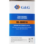 Картридж лазерный G&G GG-Q6001A голубой (2000стр.) для HP CLJ 1600/2600/2605N, LBP 5000/5100 Canon