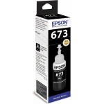 Чернила Epson 673 C13T673198 (аналог C13T67314A) черный 70мл для Epson L800/L810/L850/L1800