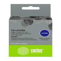 Картридж ленточный Cactus CS-LK3TBN LK-3TBN черный на прозрачном 9x9 для Epson LW300/LW400/LW700/LW600P/LW1000P/K400/Z700/Z900 Картридж ленточный Cactus CS-LK3TBN LK-3TBN черный на прозрачном 9x9 для Epson LW300/LW400/LW700/LW600P/LW1000P/K400/Z700/Z900