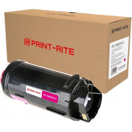 Картридж лазерный Print-Rite TFX744MPRJ PR-106R03913 106R03913 пурпурный (10100стр.) для Xerox VersaLink C600/605