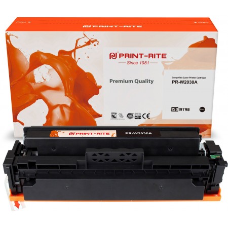 Картридж лазерный Print-Rite TFHBKOBPU1J PR-W2030A W2030A черный (2400стр.) для HP Color LaserJet M454nw/dn/dw/ Pro, MFP M479dw/fdn/fdw