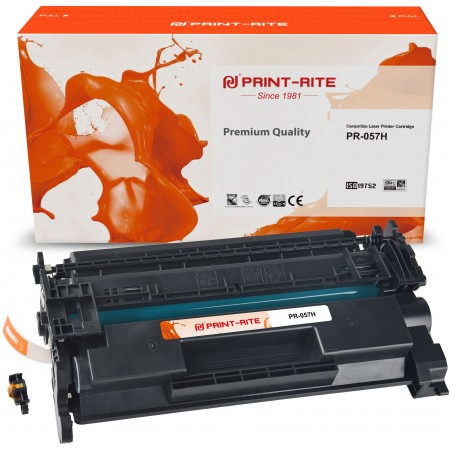 Картридж лазерный Print-Rite TFCA26BPU1J PR-057H 057H черный (10000стр.) для Canon LBP 223dw/226dw/227dw/228x, MF 443dw/445dw/446X/448dw/449X