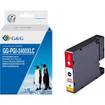 Картридж струйный G&G GG-PGI-2400XLC PGI-2400XL C голубой (20.4мл) для Canon Maxify iB4040/iB4140/МВ5040/MB5140/МВ5340/MB5440