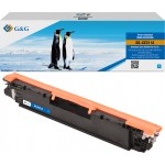 Картридж лазерный G&G GG-CE311A CE311A голубой (1000стр.) для HP LaserJet Pro MFP M175nw/CP1025/1025nw/M275 MFP, LBP7010/7018C Canon