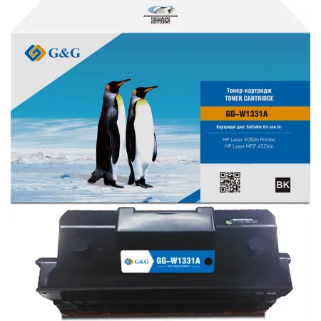 Картридж лазерный G&G GG-W1331A W1331A черный (5000стр.) для HP Laser 408dn/MFP 432fdn