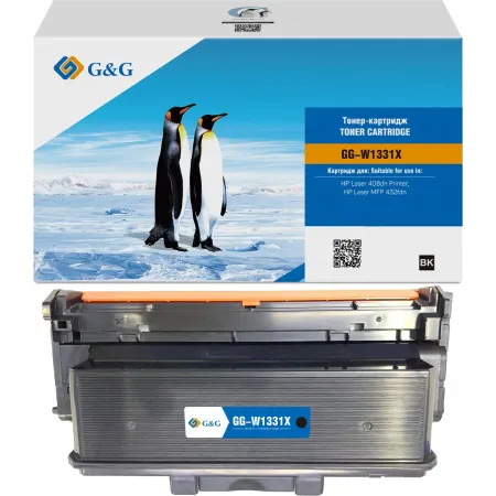 Картридж лазерный G&G GG-W1331X W1331X черный (15000стр.) для HP Laser 408dn/MFP 432fdn