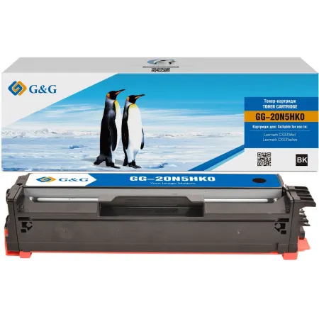 Картридж лазерный G&G GG-20N5HK0 20N5HK0 черный (4500стр.) для Lexmark CS331dw/CX331adwe