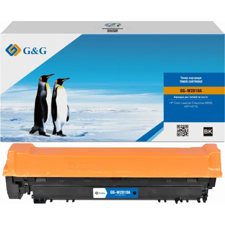 Картридж лазерный G&G GG-W2010A W2010A(659A) черный (16000стр.) для HP CLJ Ent M856/MFP M776