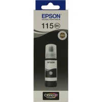 Чернила Epson 115 C13T07C14A черный пигментный 70мл для Epson L8160/8180