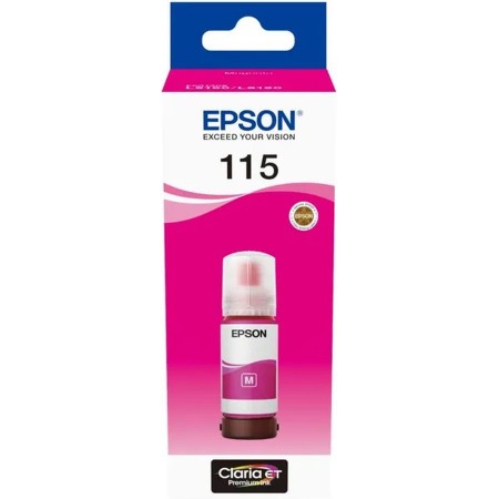 Чернила Epson 115 C13T07D34A пурпурный 70мл для Epson L8160/8180