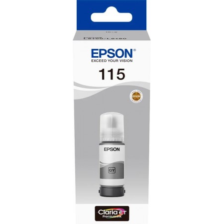 Чернила Epson 115 C13T07D54A серый 70мл для Epson L8160/8180