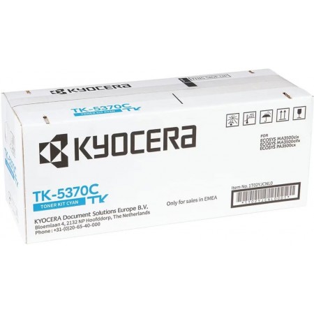 Картридж лазерный Kyocera TK-5370C 1T02YJCNL0 голубой (5000стр.) для Kyocera PA3500cx/MA3500cix/MA3500cifx