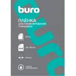 Пленка для ламинирования Buro 100мкм A4 (100шт) глянцевая 216x303мм