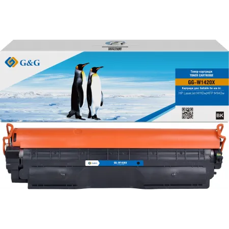 Картридж лазерный G&G GG-W1420X W1420A черный (2000стр.) для HP LJ M110w/MFP M140w