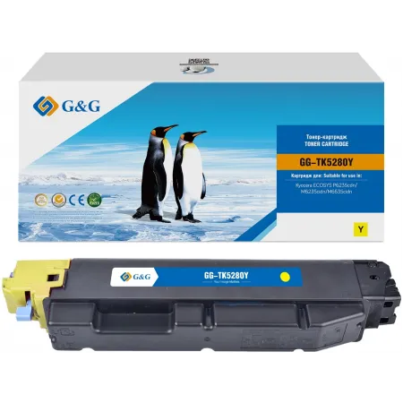 Картридж лазерный G&G GG-TK5280Y TK5280Y желтый (11000стр.) для Kyocera ECOSYS P6235cdn/M6235cidn/M6635cidn