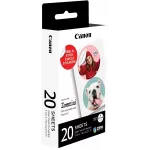 Наклейки Canon ZINK ZP-2030-2C-20 (2 круга) 4967C003 2шт на листе/20л./белый для сублимационных принтеров