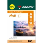 Фотобумага Lomond 0102072 A4/105г/м2/100л./белый матовое для струйной печати