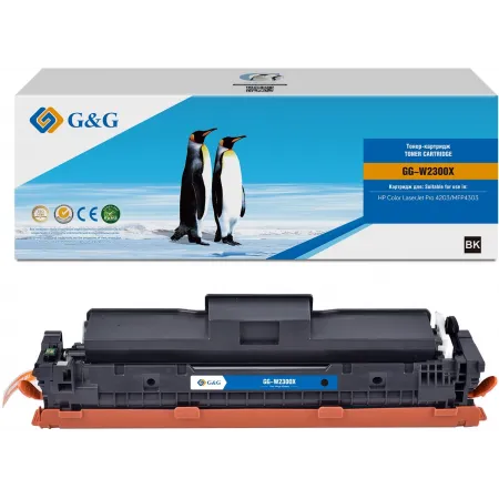 Картридж лазерный G&G GG-W2300X W2300X черный (7500стр.) для HP CLJ Pro 4203/MFP 4303