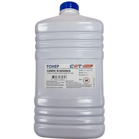 Тонер Cet TF11M C-EXV51 CET111017M-500 пурпурный бутылка 500гр. для принтера CANON iR ADVANCE C5535/C5540/C5550/C5560 Тонер Cet TF11M C-EXV51 CET111017M-500 пурпурный бутылка 500гр. для принтера CANON iR ADVANCE C5535/C5540/C5550/C5560