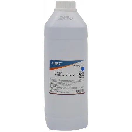 Тонер Cet PK231 OSP0231C-500 голубой бутылка 500гр. для принтера KYOCERA ECOSYS M8124cidn/8130cidn Тонер Cet PK231 OSP0231C-500 голубой бутылка 500гр. для принтера KYOCERA ECOSYS M8124cidn/8130cidn