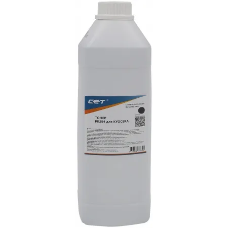 Тонер Cet PK294 OSP0294K-500 черный бутылка 500гр. для принтера KYOCERA ECOSYS M5521cdn/M5526cdw/M6630cidn/P5021cdn/P5026cdn/P6230cdn Тонер Cet PK294 OSP0294K-500 черный бутылка 500гр. для принтера KYOCERA ECOSYS M5521cdn/M5526cdw/M6630cidn/P5021cdn/P5026cdn/P6230cdn