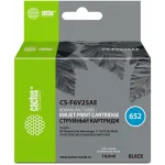 Картридж струйный Cactus CS-F6V25AE 652 черный (480стр.) (18мл) для HP DeskJet Ink Advantage 1115/2135/3635
