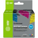 Картридж струйный Cactus CS-F6V24AE 652 многоцветный (300стр.) (200мл) для HP DeskJet Ink Advantage 1115/2135/3635