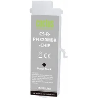 Картридж перезаправляемый струйный Cactus CS-R-PFI320MBK-CHIP PFI-320 черный матовый (260мл) для Canon imagePROGRAF TM-200/200MFP/205/300/300MFP/305/250/255/350/355 с чипом