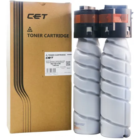Картридж лазерный Cet CET6701U TN-116/TN-117H/TN-118/TN-119 черный (12000стр.) для Konica Minolta Bizhub 164/184/7718/185/185e/7818/7818e/195/215/235/7719/205i/225i
