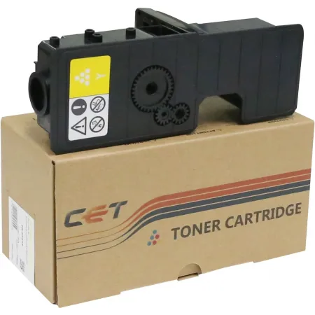 Картридж лазерный Cet (замена CET141136R) CET141136 TK-5220Y желтый (1200стр.) для Kyocera ECOSYS P5021cdn/M5521cdn