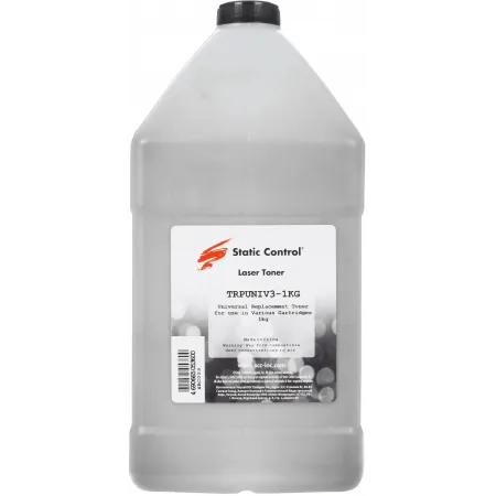 Тонер Static Control TRPUNIV3-1KG черный флакон 1000гр. для принтера Samsung ML1510/ML1610/MLTD101S/MLTD103L