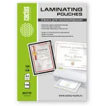 Пленка для ламинирования Cactus 100мкм A4 (100шт) матовая 216x303мм CS-LPMА4100100