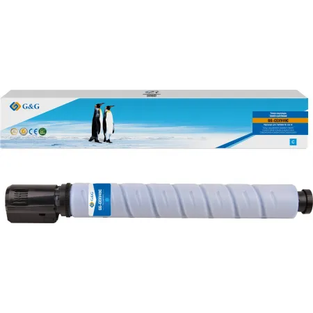 Картридж лазерный G&G GG-CEXV49C C-EXV49 C голубой (19000стр.) для Canon imageRUNNER ADVANCE C3020/C3320/C3320F/C3320L/C3325