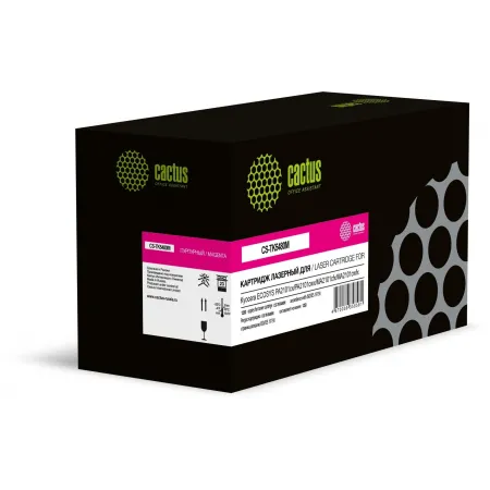 Картридж лазерный Cactus CS-TK5480M пурпурный (1250стр.) для Kyocera ECOSYS PA2101cx/PA2101cwx/MA2101cfx/MA2101cwfx с чипом