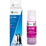 Чернила G&G GG-108M C13T09C34A пурпурный70мл для Epson Ecotank L8050/L18050 Чернила G&G GG-108M C13T09C34A пурпурный70мл для Epson Ecotank L8050/L18050