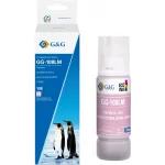 Чернила G&G GG-108LM C13T09C64A светло-пурпурный70мл для Epson Ecotank L8050/L18050 Чернила G&G GG-108LM C13T09C64A светло-пурпурный70мл для Epson Ecotank L8050/L18050