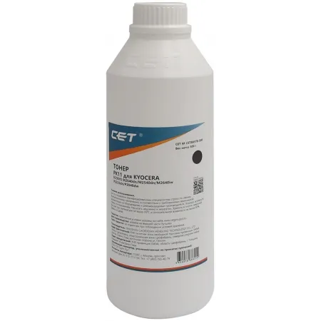 Тонер Cet PK11 CET8857B-300 черный бутылка 300гр. для принтера Kyocera ECOSYS M2135dn/2735dw/2040dn/2640idw/P2235dn/P2040dw Тонер Cet PK11 CET8857B-300 черный бутылка 300гр. для принтера Kyocera ECOSYS M2135dn/2735dw/2040dn/2640idw/P2235dn/P2040dw
