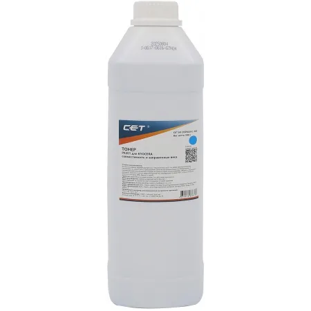 Тонер Cet PK201 OSP0201C-500 голубой бутылка 500гр. для принтера Kyocera ECOSYS P6030cdn/M6026cdn Тонер Cet PK201 OSP0201C-500 голубой бутылка 500гр. для принтера Kyocera ECOSYS P6030cdn/M6026cdn