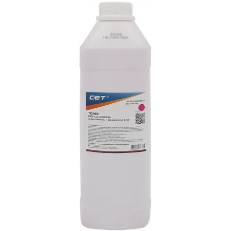 Тонер Cet PK201 OSP0201M-500 пурпурный бутылка 500гр. для принтера Kyocera ECOSYS P6030cdn/M6026cdn Тонер Cet PK201 OSP0201M-500 пурпурный бутылка 500гр. для принтера Kyocera ECOSYS P6030cdn/M6026cdn