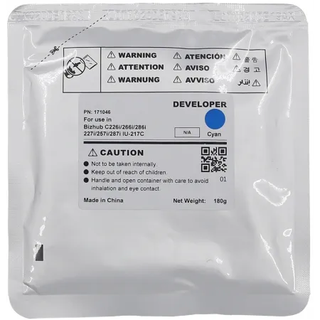 Девелопер Cet CET171046 (новая совместимая) для Konica-Minolta Bizhub C227i/C257i/C287i 90000стр.