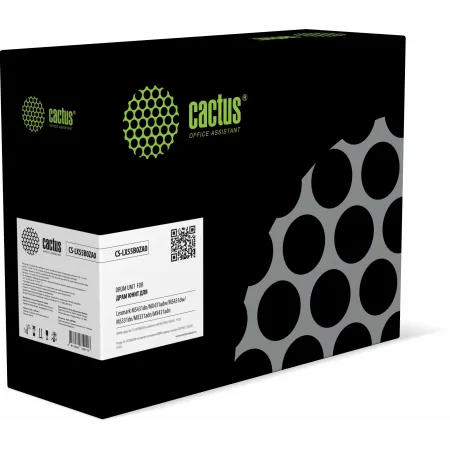 Блок фотобарабана Cactus CS-LX55B0ZA0 55B0ZA0 черный ч/б:40000стр. для MS431dn/MX431adw/MS431dw/MS331dn/MX331adn/MX431adn Lexmark