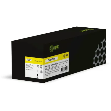 Картридж лазерный Cactus CS-MP2551Y 842062 желтый (9500стр.) для Ricoh type MPC2551E/C2051/С2551 с чипом
