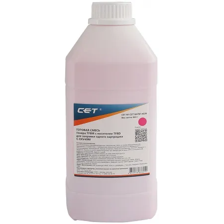 Тонер Cet TF8M/TF8D CET7497M-463N пурпурный бутылка 463гр. для принтера Canon C3325i/3330i/3320 Тонер Cet TF8M/TF8D CET7497M-463N пурпурный бутылка 463гр. для принтера Canon C3325i/3330i/3320