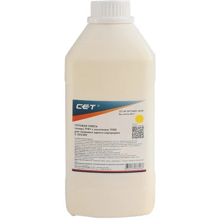 Тонер Cet CET7498Y-463N желтый бутылка 463гр. для принтера Canon C3325i/3330i/3320 Тонер Cet CET7498Y-463N желтый бутылка 463гр. для принтера Canon C3325i/3330i/3320
