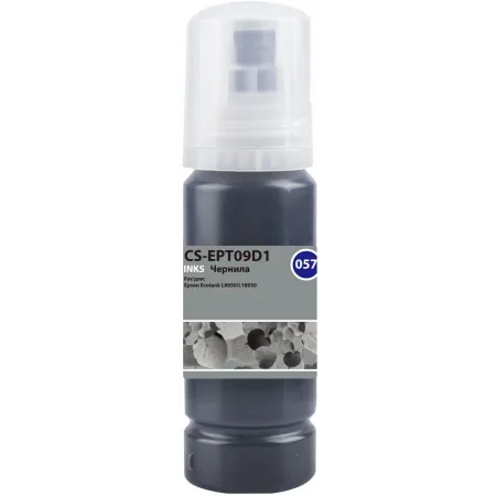 Чернила Cactus CS-EPT09D1 057 C13T09D198 черный 70мл для Epson Ecotank L8050/L18050 Чернила Cactus CS-EPT09D1 057 C13T09D198 черный 70мл для Epson Ecotank L8050/L18050