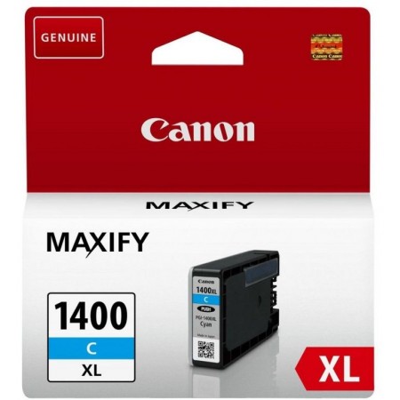 Картридж струйный Canon PGI-1400XLC 9202B001 голубой (1200стр.) для Canon Maxify МВ2040/2340