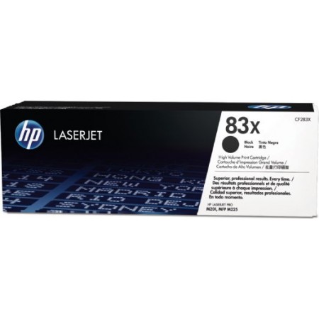 Картридж лазерный HP 83X CF283X черный (2200стр.) для HP LJ Pro M201/M225